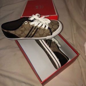Coach Folly Lace Up Sneakers!!